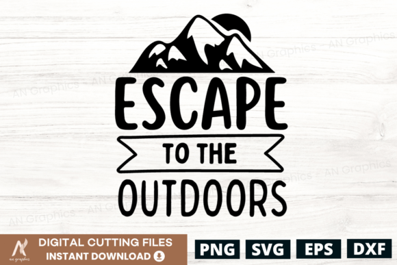 Download Escape to the Outdoors SVG - Premium Bundle