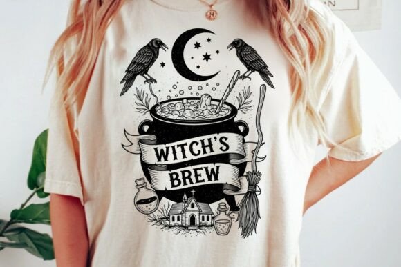 Download Witches Brew Raven Moon Magic Png - Premium Resources