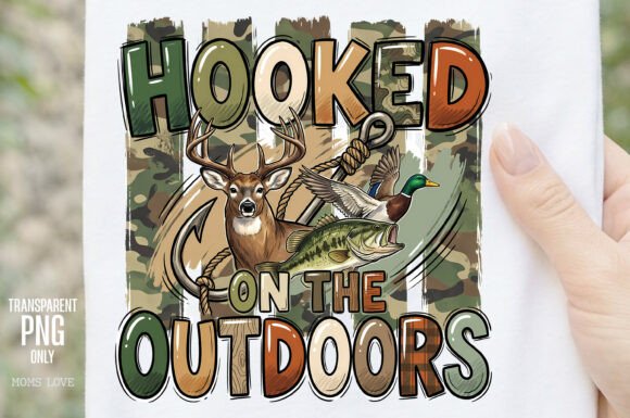 Download Hooked on the Outdoors Sublimation PNG - Outdoors Collection